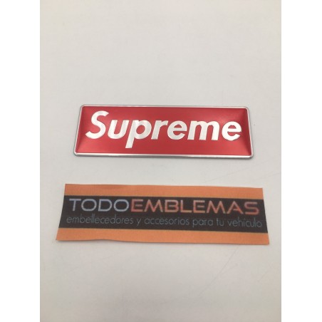 Placa SUPREME Aluminio