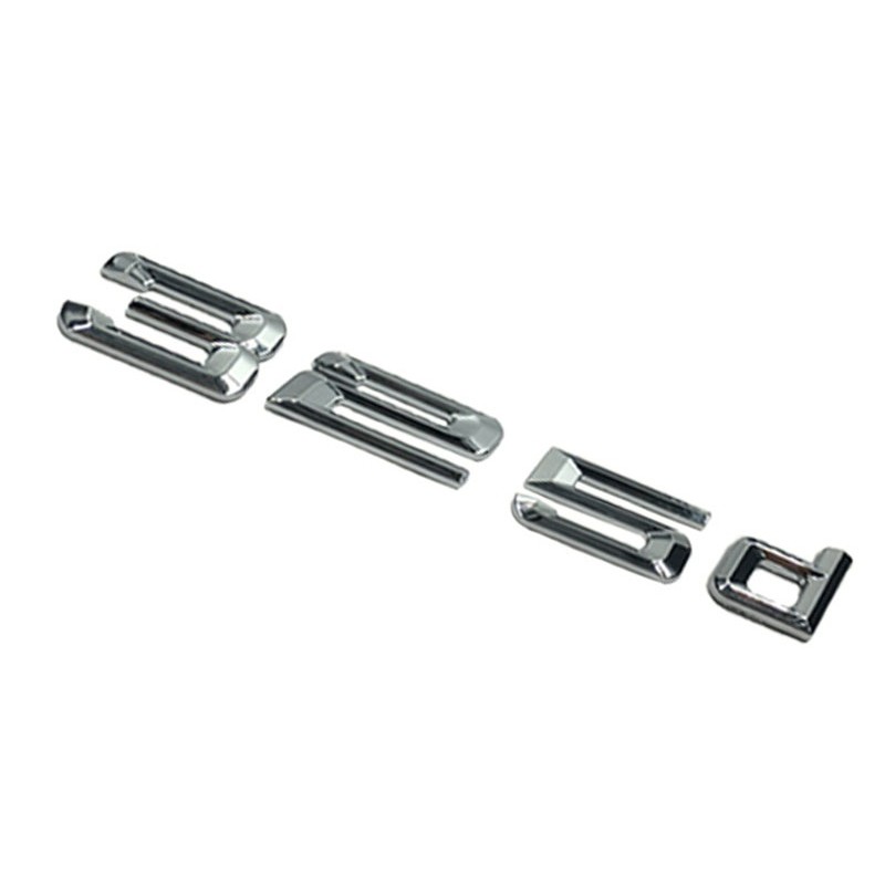 EMBLEMA TRASERO LETRAS BMW SERIE 3 325d CROMADAS
