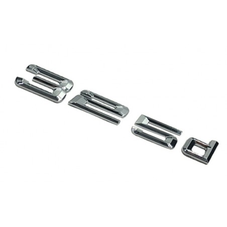 EMBLEMA TRASERO LETRAS BMW SERIE 3 325d CROMADAS