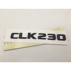 EMBLEMA LETRAS MERCEDES BENZ CLASE CLK CLK230 NEGRAS