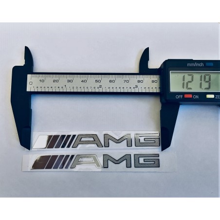 Vinilo Pegatina Aluminio MERCEDES-BENZ AMG 9cm