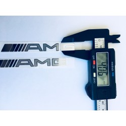 Vinilo Pegatina Aluminio MERCEDES-BENZ AMG 9cm