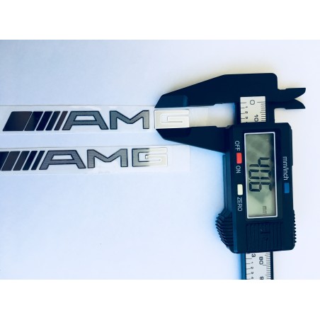 Vinilo Pegatina Aluminio MERCEDES-BENZ AMG 9cm