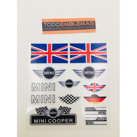 Vinilo Pegatina Set MINI Inglaterra