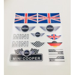 Vinilo Pegatina Set MINI Inglaterra