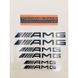 Vinilo Pegatinas Pinzas de Freno MERCEDES BENZ AMG Negras
