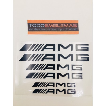 Vinilo Pegatinas Pinzas de Freno MERCEDES BENZ AMG Negras