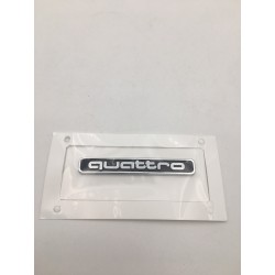 EMBLEMAS TRASERO AUDI QUATTRO