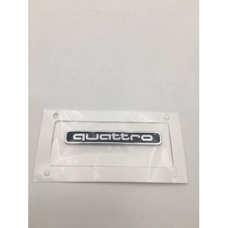 EMBLEMAS TRASERO AUDI QUATTRO