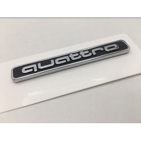 EMBLEMAS TRASERO AUDI QUATTRO