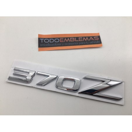 EMBLEMA TRASERO LETRAS NISSAN Z370 CROMADAS