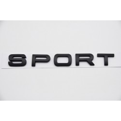 Emblema Trasero SPORT LAND ROVER Negro Mate