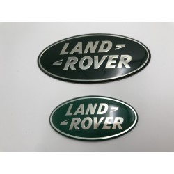 Emblema LAND ROVER Ovalado 105mm Verde