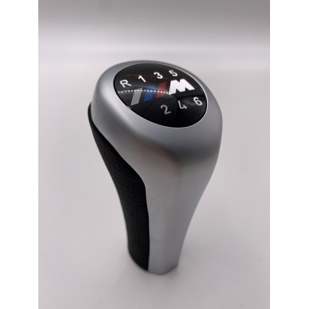 Pomo bmw m 6 marchas gris