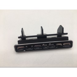 Emblema parrilla Audi Quattro Q5