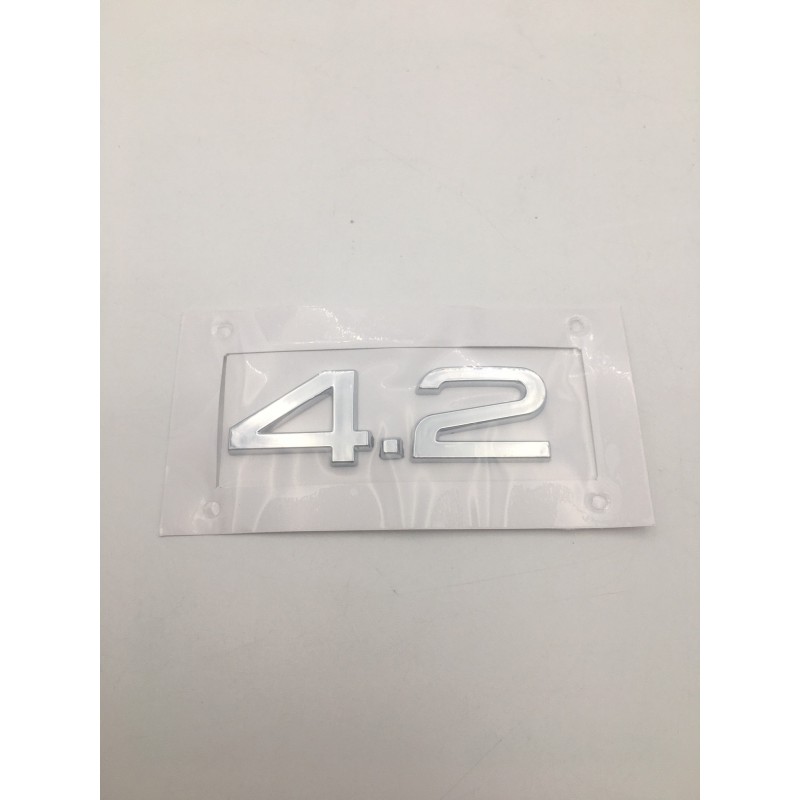 Emblema Lateral o Trasero 4.2 AUDI