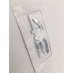 Emblema Lateral o Trasero 4.2 AUDI