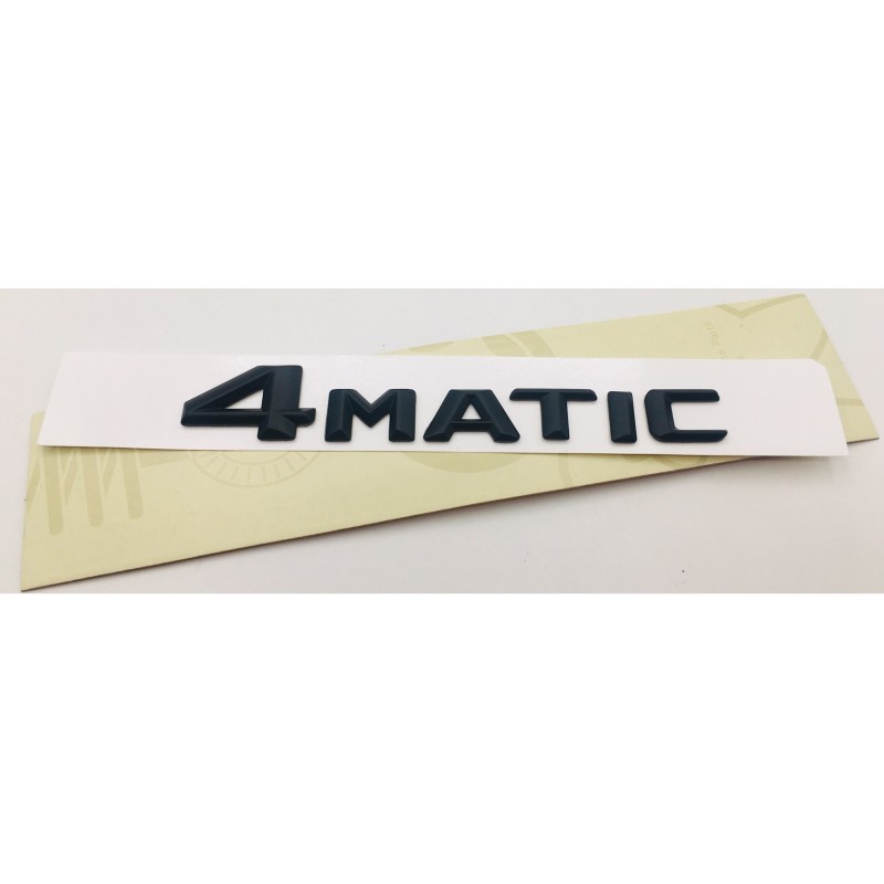 Emblema Trasero Letras 4MATIC MERCEDES-BENZ Negro