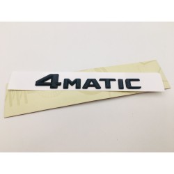 Emblema Trasero Letras 4MATIC MERCEDES-BENZ Negro