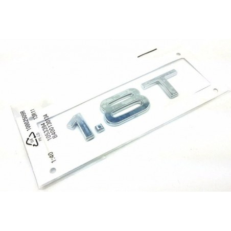 EMBLEMA LATERAL o TRASERO AUDI 1.8T