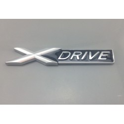 Emblema Lateral o Trasero BMW XDRIVE Plata