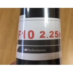 Vinilo Laterales BMW Performance Negros 225cm F10 F30