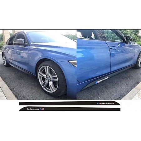 Vinilo Laterales BMW Performance Negros 225cm F10 F30