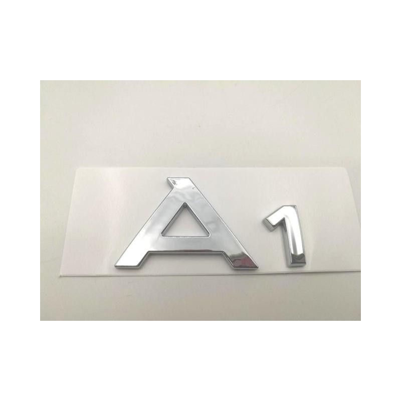 Emblema Trasero AUDI Letras A1 Cromados