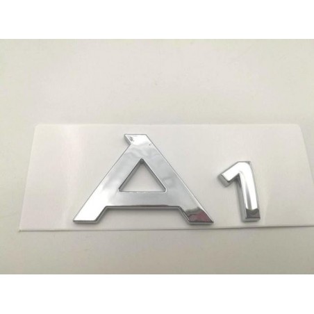 Emblema trasero audi letras a1