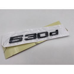 EMBLEMA TRASERO BMW SERIE 5 530d NEGRAS