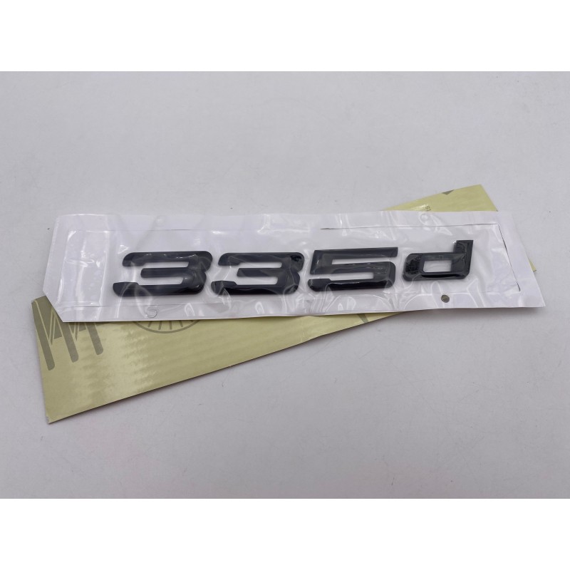 EMBLEMA TRASERO LETRAS BMW SERIE 3 335d NEGRAS