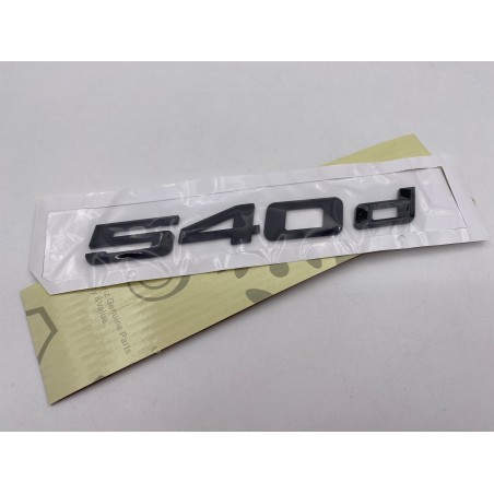 EMBLEMA TRASERO BMW SERIE 5 540d NEGRAS