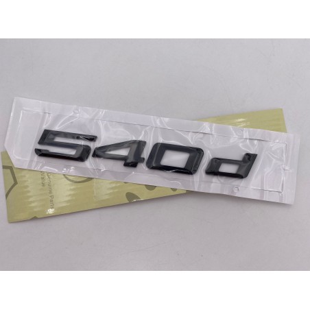 EMBLEMA TRASERO BMW SERIE 5 540d NEGRAS