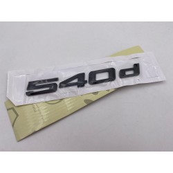 EMBLEMA TRASERO BMW SERIE 5 540d NEGRAS