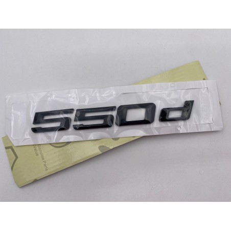 EMBLEMA TRASERO BMW SERIE 5 550d NEGRAS