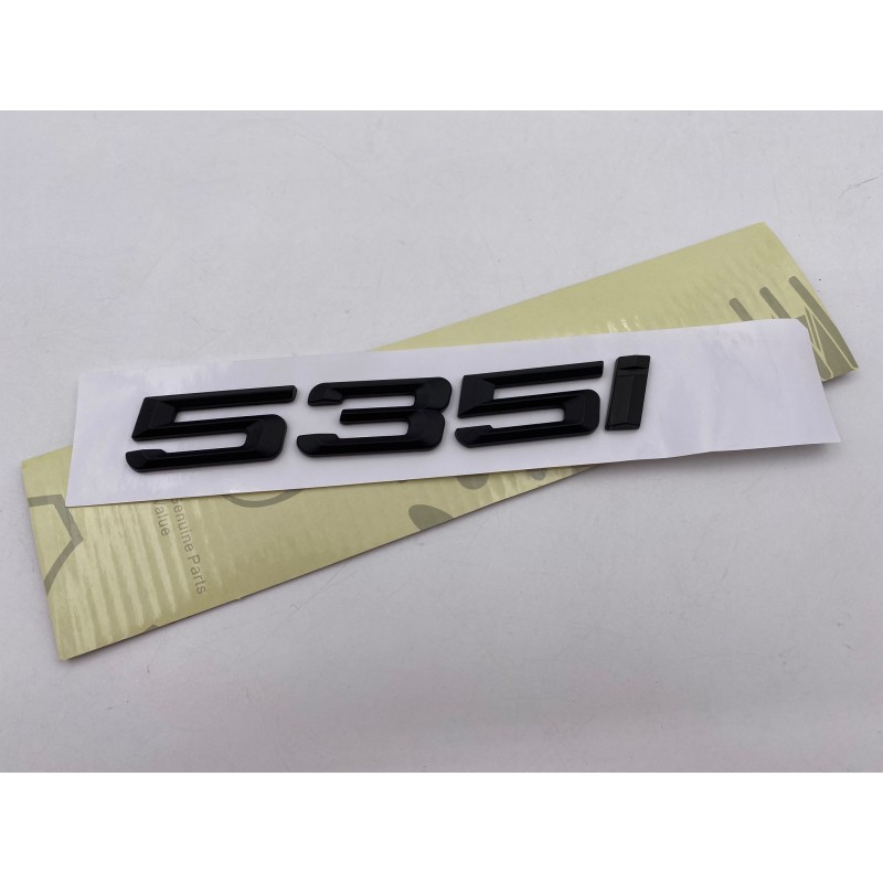 EMBLEMA TRASERO BMW SERIE 5 535i NEGRAS