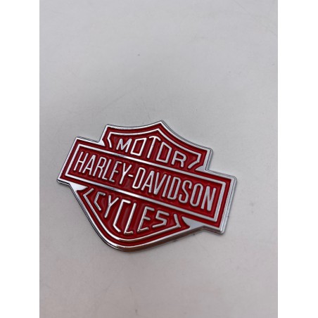 Placa Emblema HARLEY DAVIDSON Rojo 57x45mm