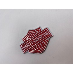 Placa Emblema HARLEY DAVIDSON Rojo 57x45mm