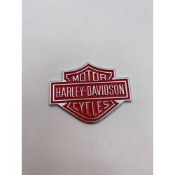 Placa Emblema HARLEY DAVIDSON Rojo 57x45mm