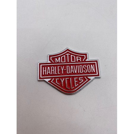 Placa Emblema HARLEY DAVIDSON Rojo 57x45mm