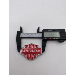 Placa Emblema HARLEY DAVIDSON Rojo 57x45mm