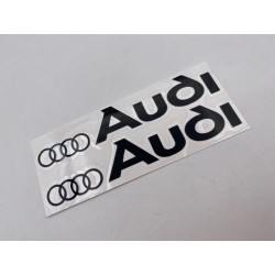 Vinilo AUDI Negros 114mm