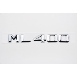 EMBLEMA LETRAS MERCEDES BENZ ML ML400 CROMADAS