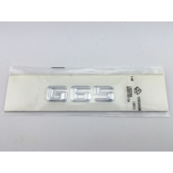 EMBLEMA LETRAS MERCEDES BENZ CLASE G G65 CROMADAS