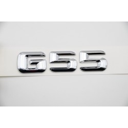 EMBLEMA LETRAS MERCEDES BENZ CLASE G G55 CROMADAS