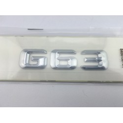EMBLEMA LETRAS MERCEDES BENZ CLASE G G63 CROMADAS