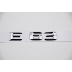 EMBLEMA LETRAS MERCEDES BENZ CLASE E E63 CROMADAS