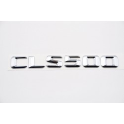 EMBLEMA LETRAS MERCEDES BENZ CLASE CLS CLS500 CROMADAS