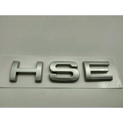 EMBLEMA TRASERO HSE LAND ROVER PLATA