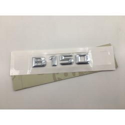 EMBLEMA LETRAS MERCEDES BENZ CLASE B B150 CROMADAS